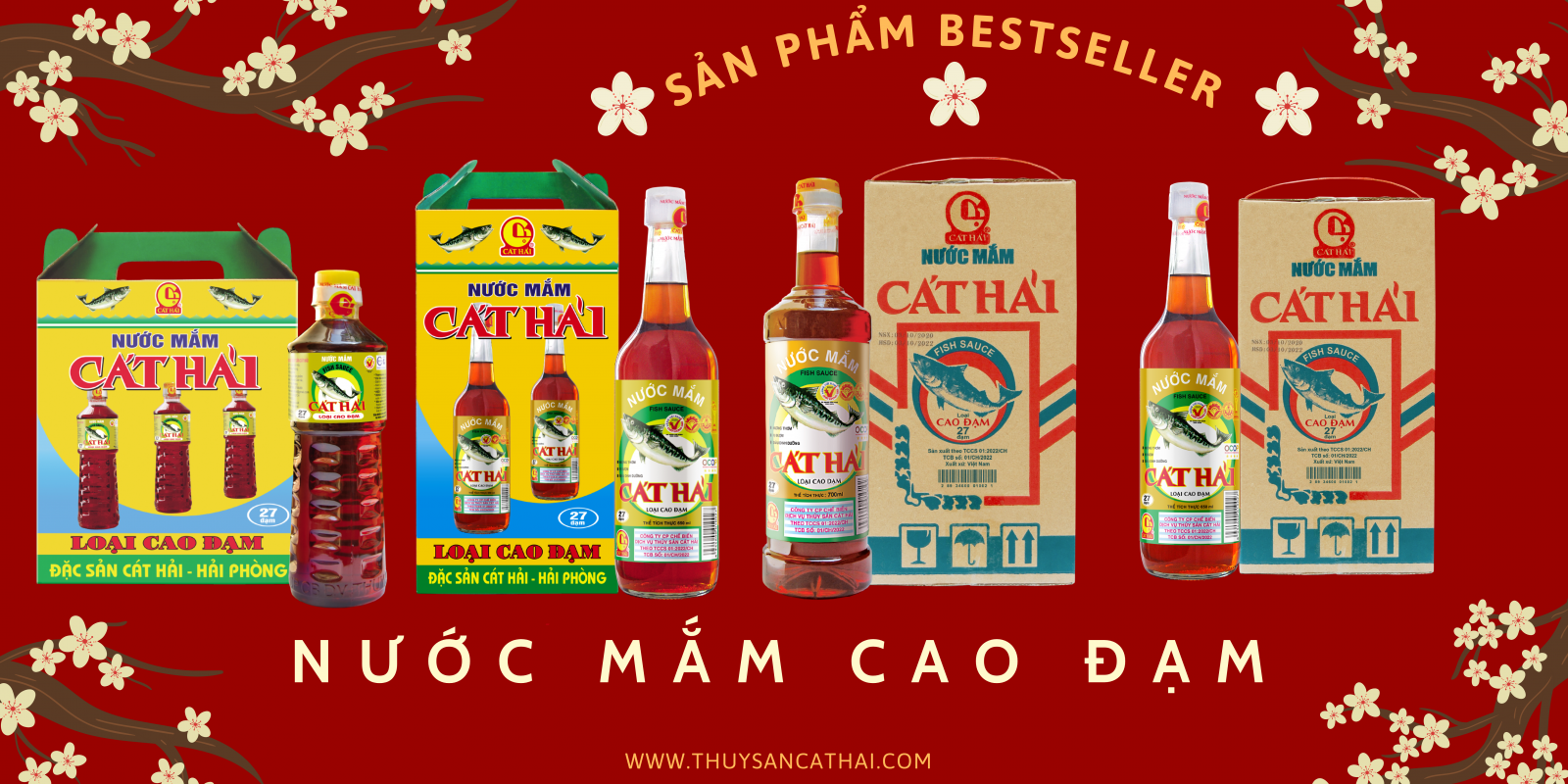 Nước mắm cao đạm Cát Hải